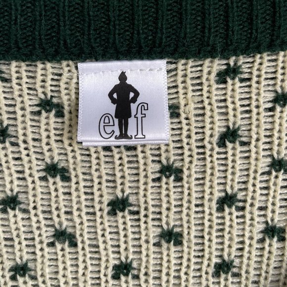 Elf Movie Green Fair Ilse Santa I Know Him Ugly Christmas Sweater - Picture 2 of 7